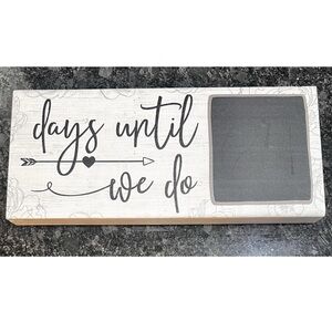 Wedding Countdown Plaque